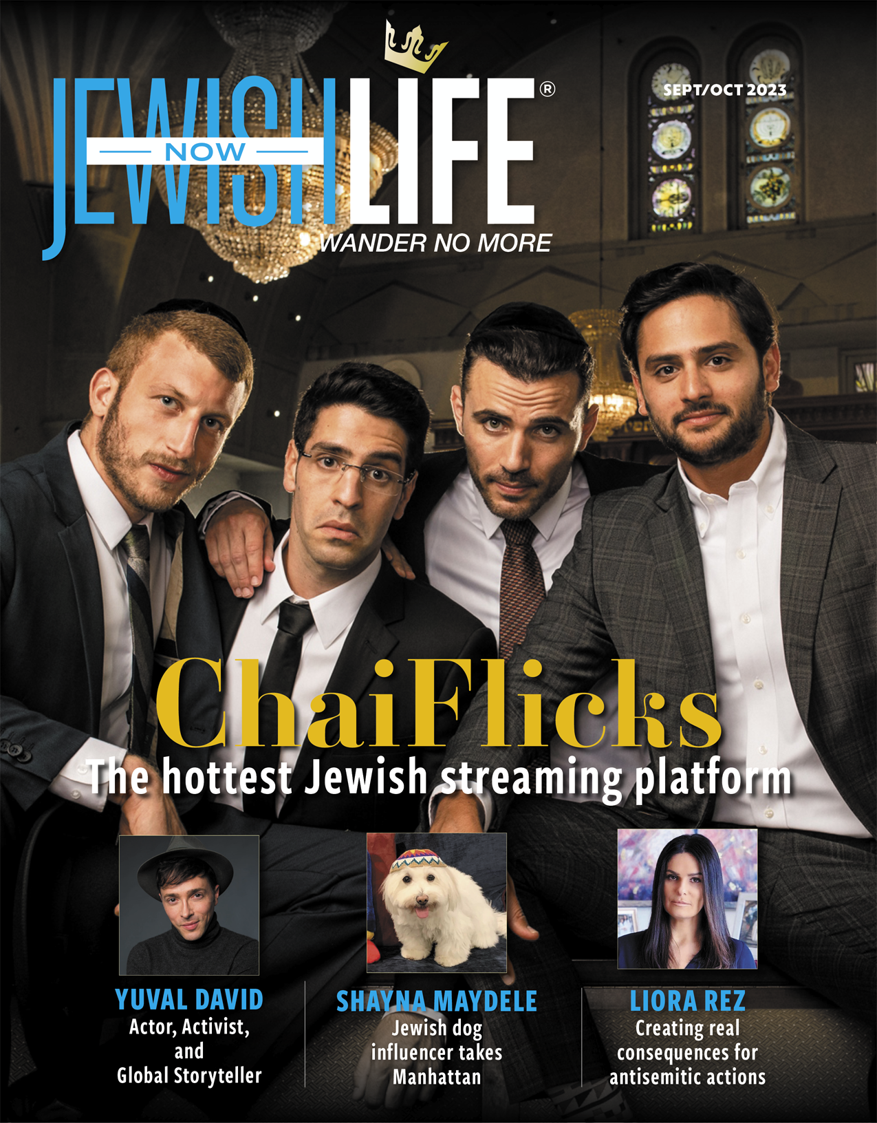 Jewish Live Now Magazine COVER September October 2023