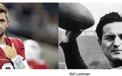 He’s no Sid Luckman