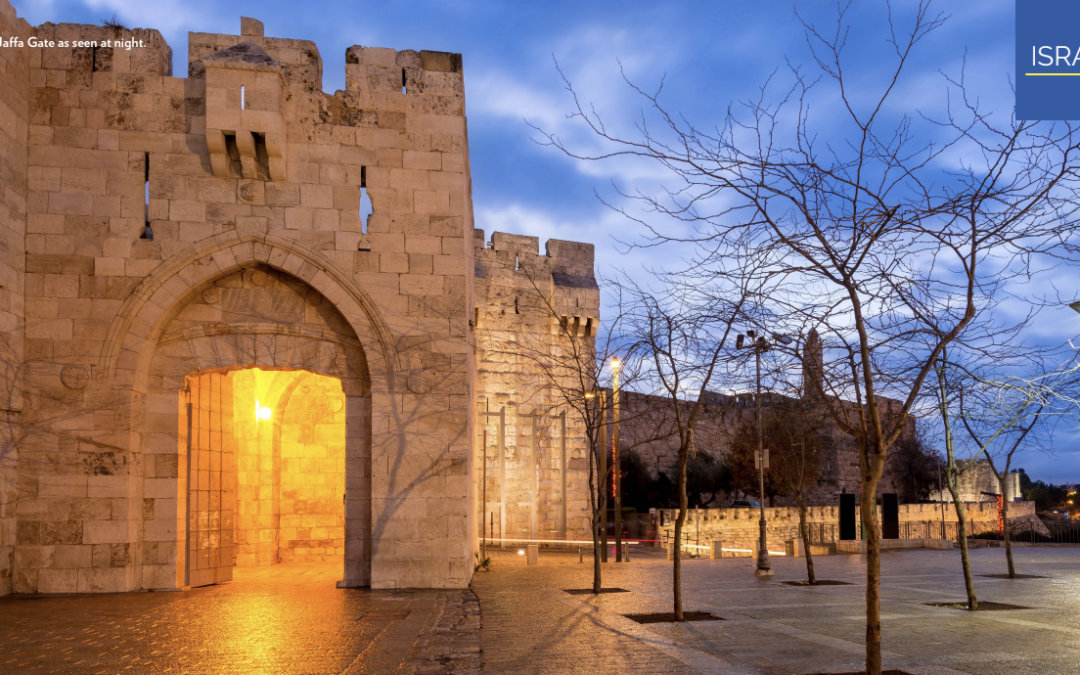 Traversing the city of Jerusalem